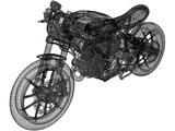 Ducati Scrambler Zeus Custom 3D Model
