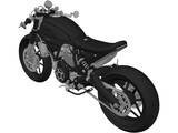 Ducati Scrambler Zeus Custom 3D Model