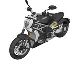 Ducati X-Diavel (2016) 3D Model preview