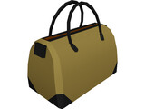 Duffel Sports Bag 3D Model preview