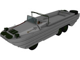 DUKW 3D Model preview
