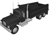 Dump Truck 3D Model preview