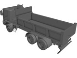 Dump Truck 3D Model preview