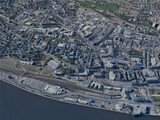 Dundee City, UK (2025) 3D Model preview