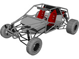 Dune Buggy 3D Model preview