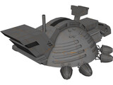 Dune Harvester 3D Model preview