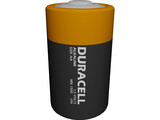 Duracell Battery 3D Model preview