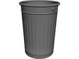 Dustbin 3D Model preview