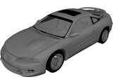 Eagle Talon (1988) 3D Model preview