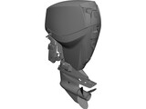 Eagle V4 Outboard Motor 3D Model preview