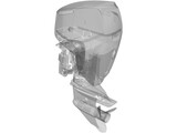Eagle V4 Outboard Motor 3D Model