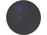 Earth Night City Lights 3D Model