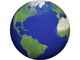 Earth 3D Model preview