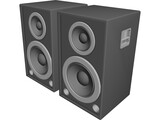 EAX-3000 Speakers 3D Model preview