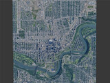 Edmonton City, AB, Canada (2024) 3D Model