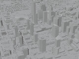 Edmonton City, AB, Canada (2023) 3D Model