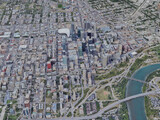 Edmonton City, AB, Canada (2023) 3D Model