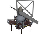 Edwards Five Cylinder Radial Gas Engine 3D Model preview
