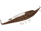 Egypt Boat 3D Model