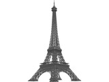 Eiffel Tower 3D Model