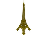 Eiffel Tower 3D Model preview