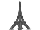 Eiffel Tower 3D Model
