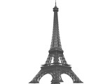 Eiffel Tower 3D Model
