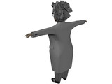 Einstein Scienctist 3D Model
