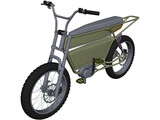 Electric Bicycle 3D Model preview