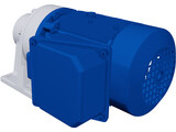 Electric Motor 1.5hp 3D Model