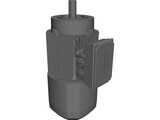 Electric Motor 3D Model preview