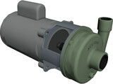 Electric Pump 3D Model preview