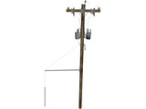 Electrical Pole 3D Model preview