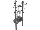 Electrical Transformator 3D Model preview