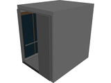Elevator Cab 3D Model preview