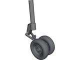 Embraer 121 Aircraft Nosegear 3D Model preview