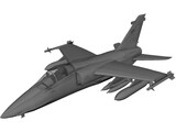 Embraer AMX A1 3D Model preview
