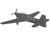 Embraer EMB 312 Tucano 3D Model