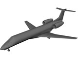 Embraer ERJ 135 3D Model preview