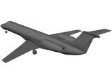 Embraer ERJ 135 3D Model