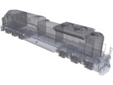EMD SD70AC 3D Model