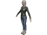 Emily Girl 3D Model preview