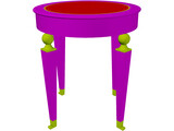 End Table 3D Model
