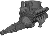 Chevrolet Chevelle Engine 3D Model preview