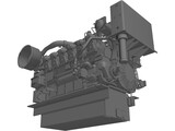Engine Diesel 3D Model