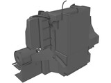 Durmax Turbo Diesel 6.6 Engine 3D Model