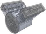 Ferrari 288 GTO Engine 3D Model