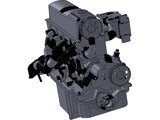 Ford 2.3 Engine 3D Model