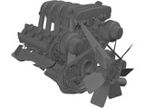 Toyota Tundra Engine (2000) 3D Model