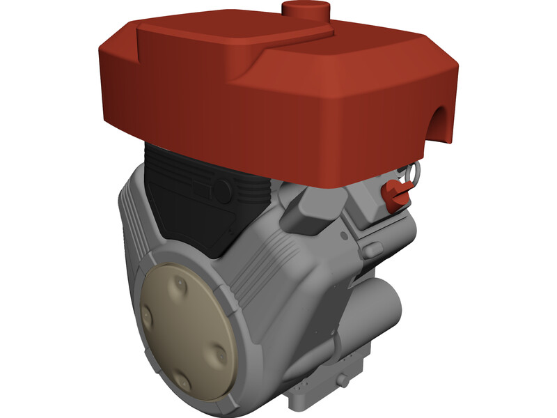 Vanguard 356400 Engine 3D Model